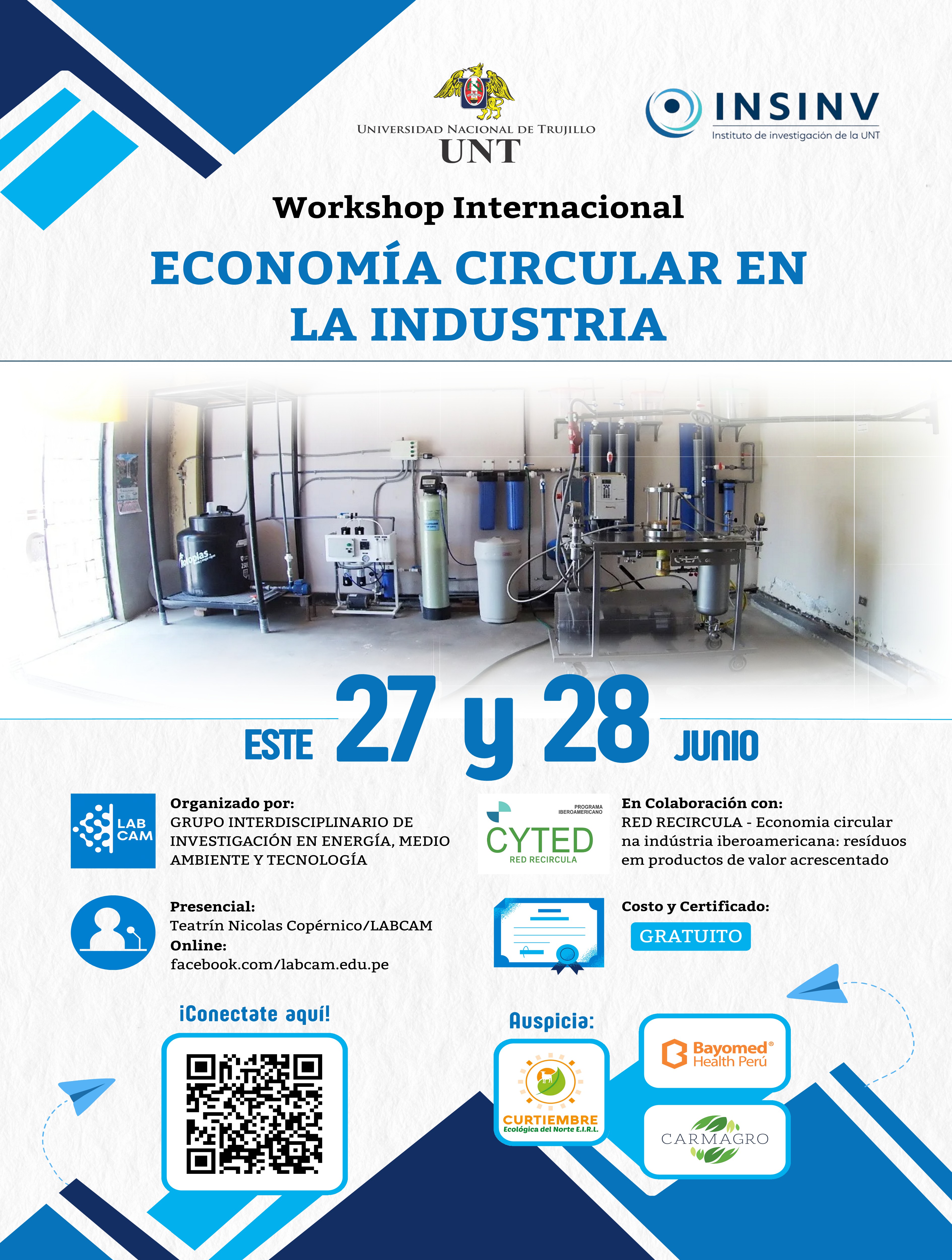 Workshop Internacional ECONOMÍA CIRCULAR EN LA INDUSTRIA